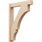 Ekena Millwork 6-in W x 32-in D x 44-in H Balboa Block Rough Cedar Woodgrain TimberThane Outlooker, Primed Tan OUTUR060X32X44BOA44RCPR - alternate 1